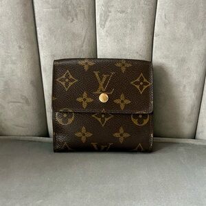 Authentic Louis Vuitton Elise Compact Wallet